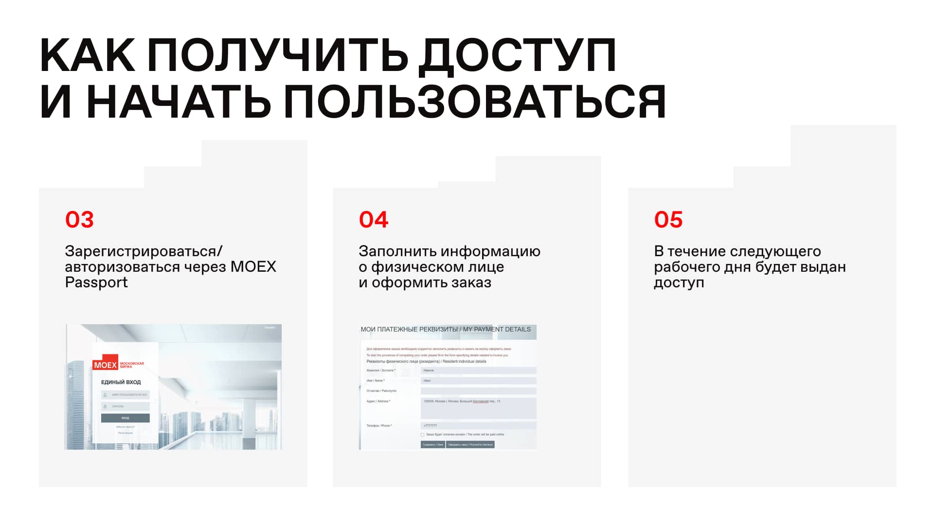 Презентация коммерческого предложения для Московской биржи — пример 9